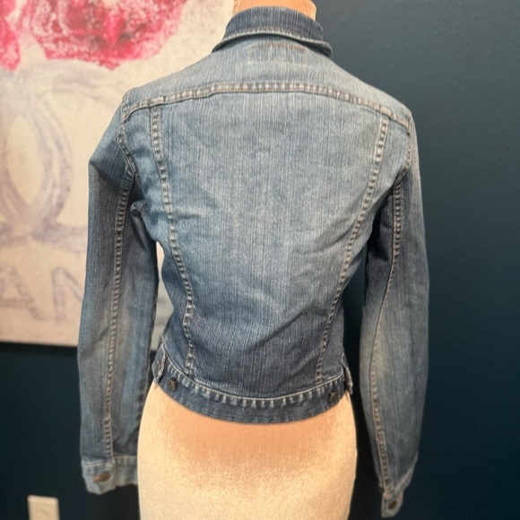 FCUK Vintage Ladies Denim Jacket size M - Picture 2 of 6